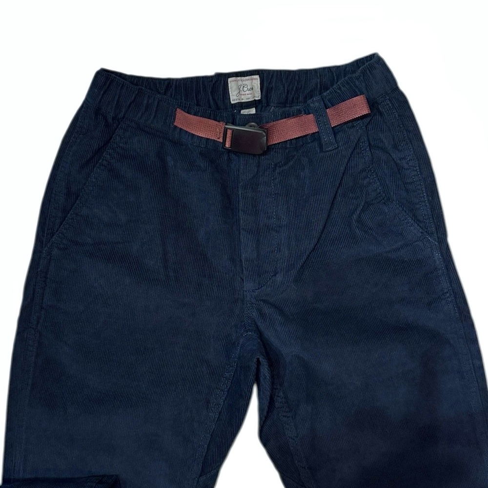 J. Crew Belted Corduroy Pants, 28x31 - Picture 3 of 11